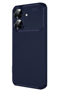 Mey İthalat® Realme Note 60 Kılıf Auto Focus Karbon Kapak - Lacivert