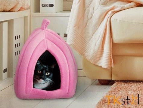 Pet Hut Polar Kedi ve Köpek Yatağı - Mavi