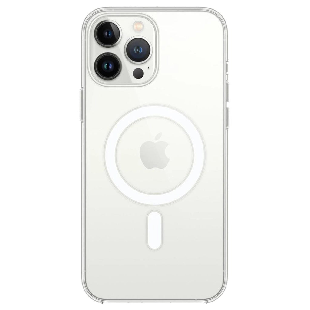 Mey İthalat® iPhone 14 Pro Kılıf Magneticsafe Şeffaf Silikon - Şeffaf