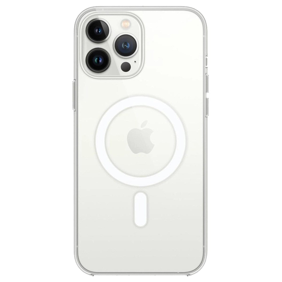 Mey İthalat® iPhone 14 Pro Kılıf Magneticsafe Şeffaf Silikon - Şeffaf