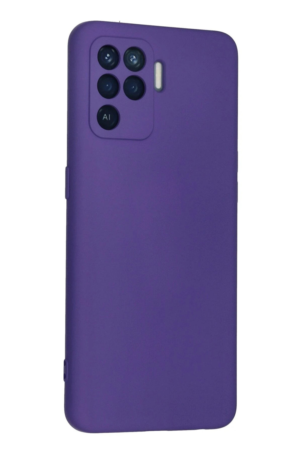 Mey İthalat® Reno 5 Lite Kılıf Nano içi Kadife Silikon - Mor