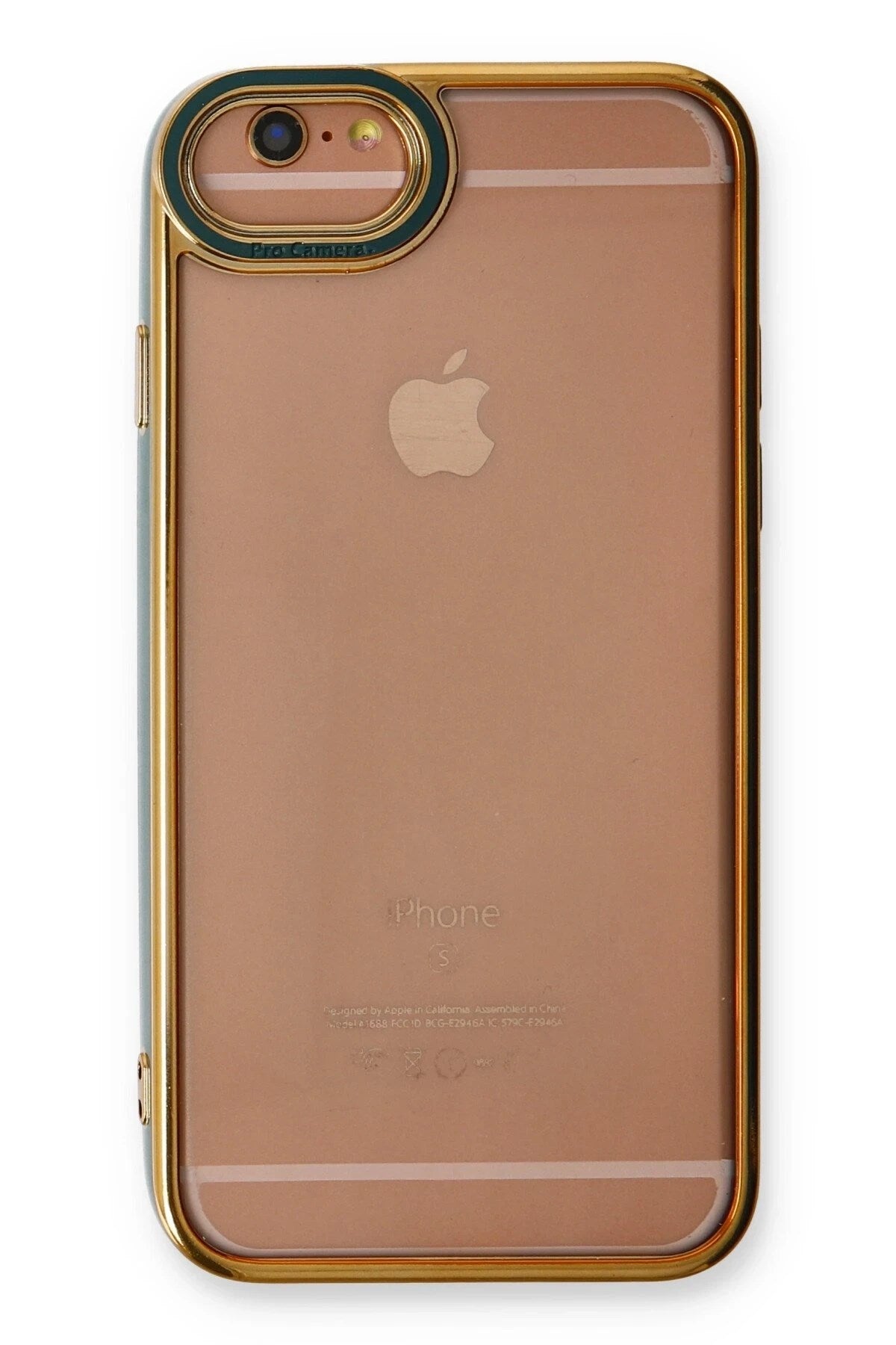 Mey İthalat® iPhone 6 Kılıf Liva Lens Silikon - Yeşil