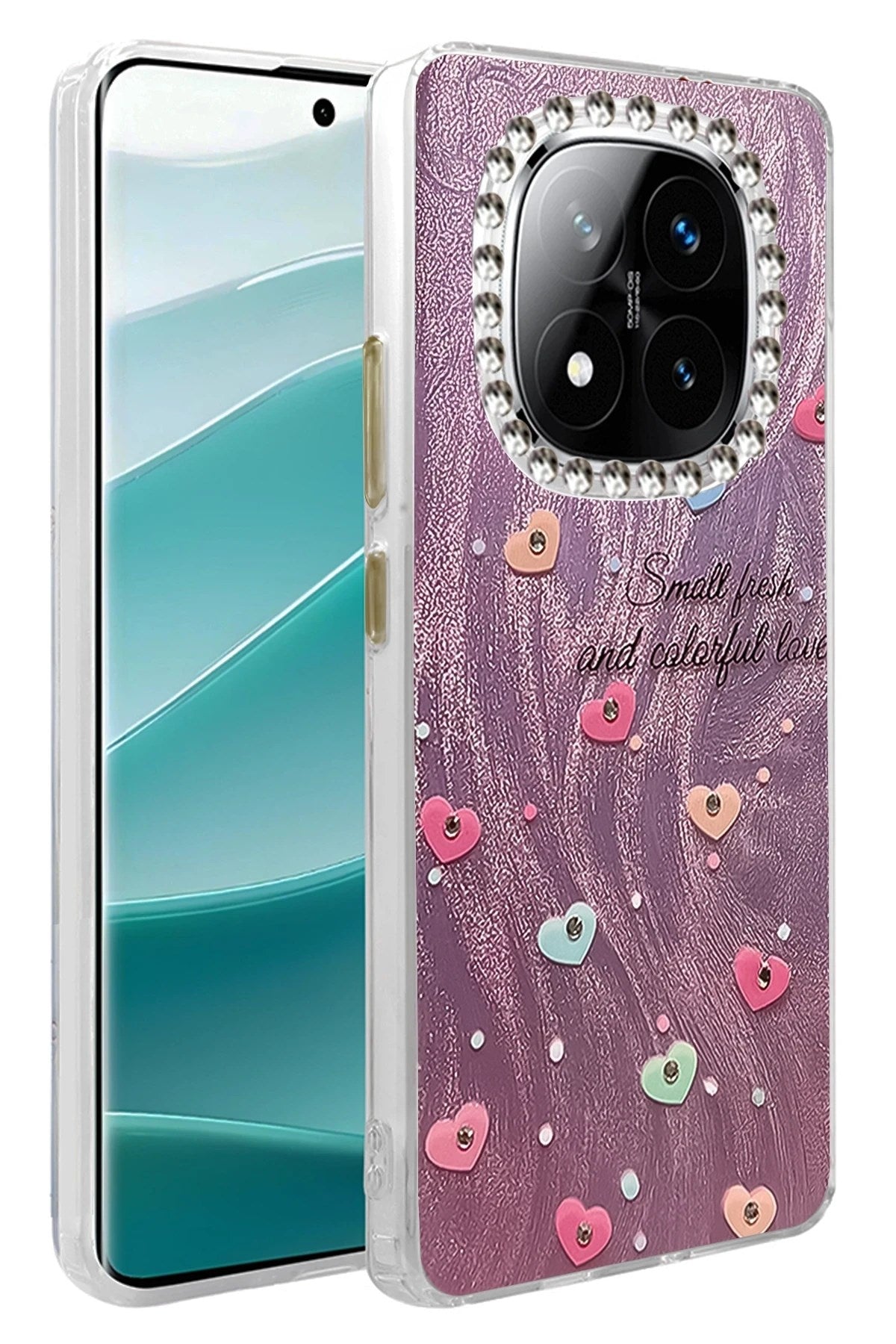 Mey İthalat® Redmi Note 14 Pro 5G Kılıf Blade Aynalı Desenli Kapak - Desen 8