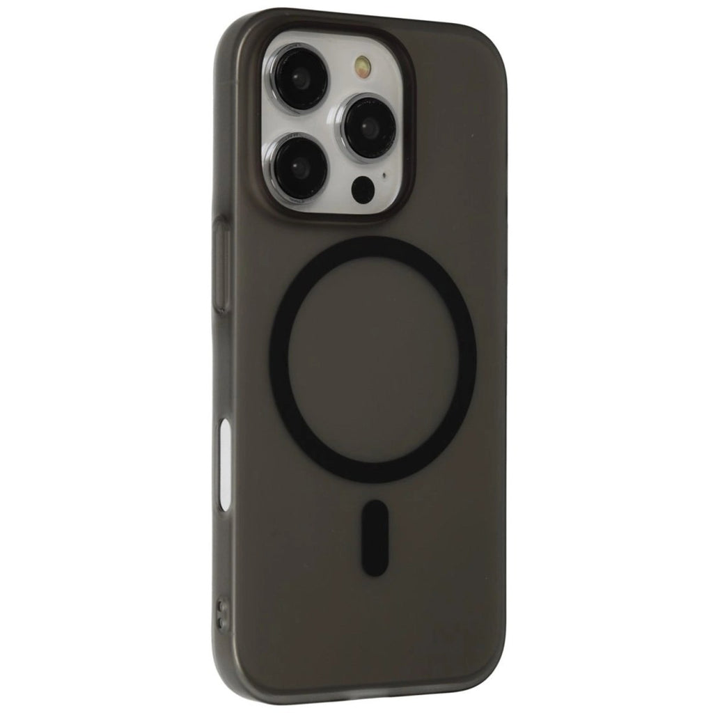 Mey İthalat® iPhone 16 Pro Tuna PC Slim Magsafe Kapak - Siyah