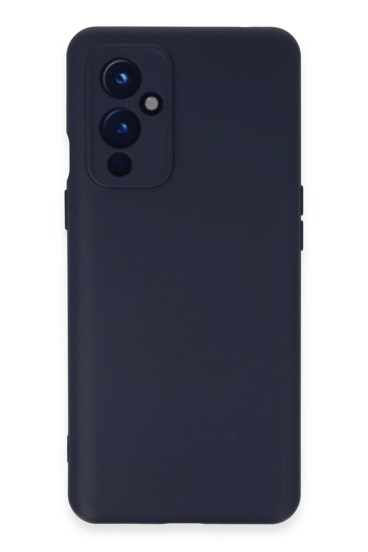 Mey İthalat® One Plus 9 Kılıf Nano içi Kadife Silikon - Lacivert