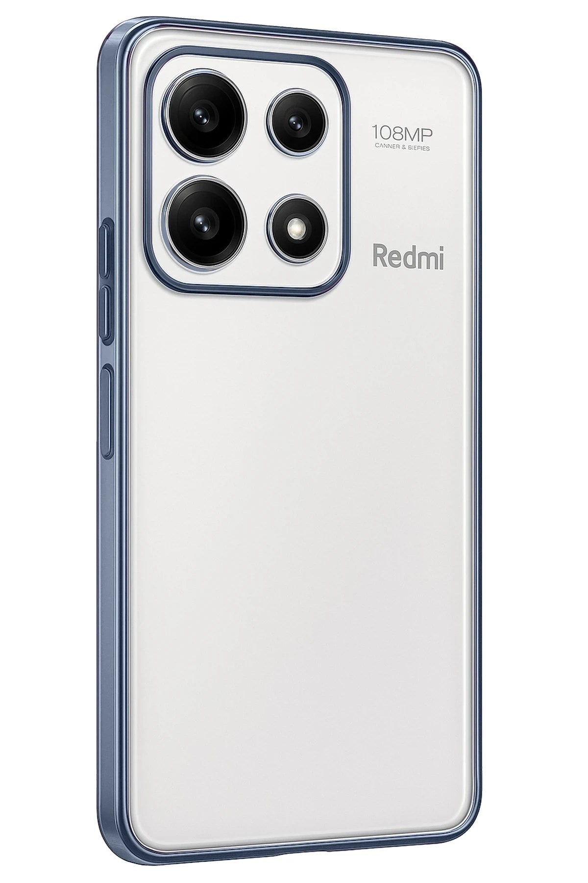 Mey İthalat® Poco X6 Pro Kılıf Lensli Silikon - Açık Mavi
