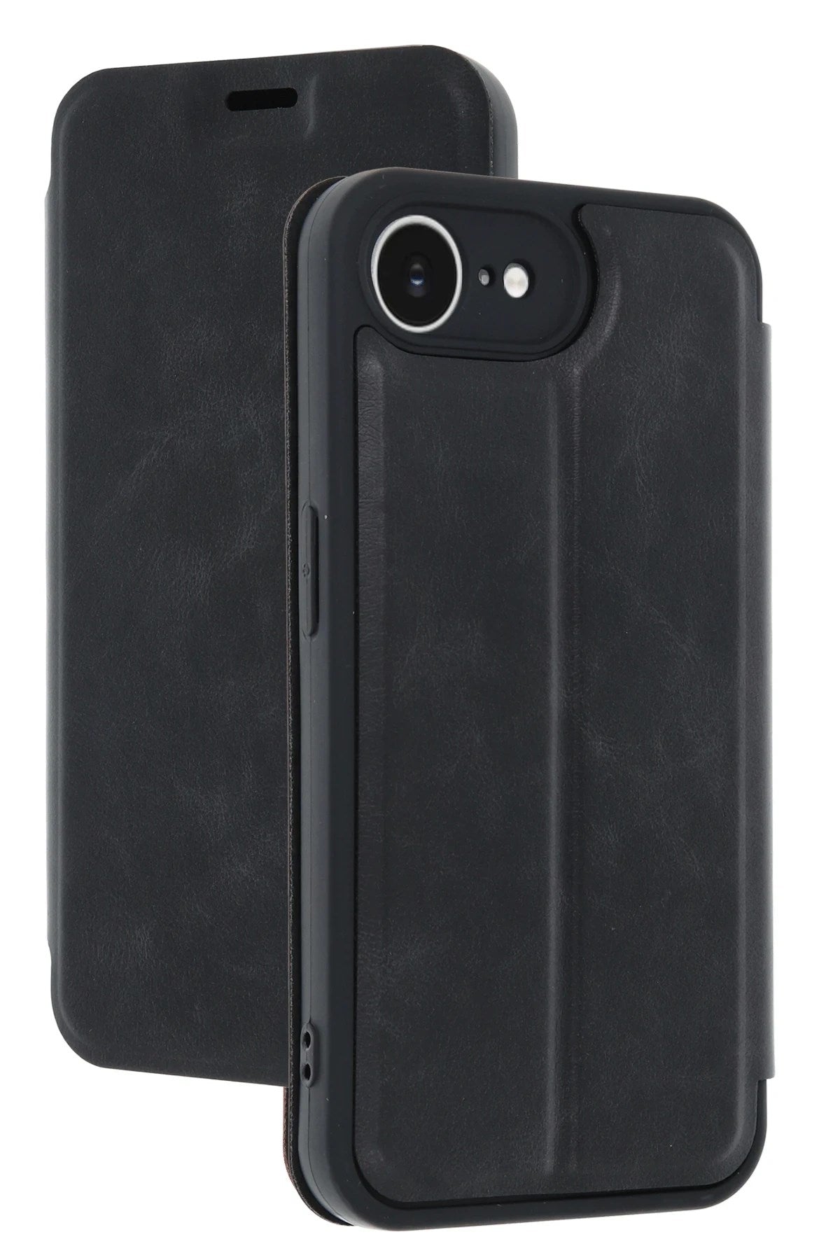 Mey İthalat® iPhone 16E Kılıf Flip Cover - Siyah