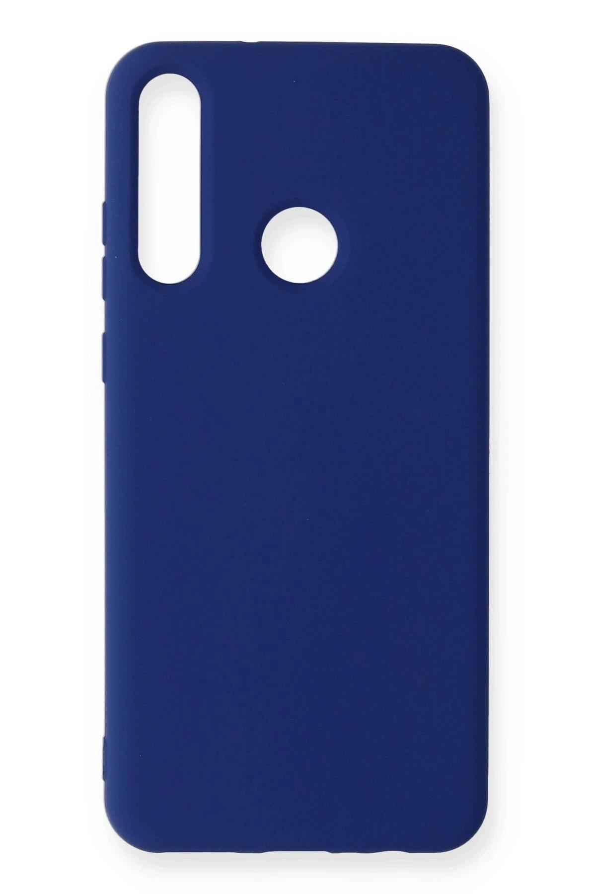Mey İthalat® Huawei Y6P Kılıf Nano içi Kadife Silikon - Lacivert