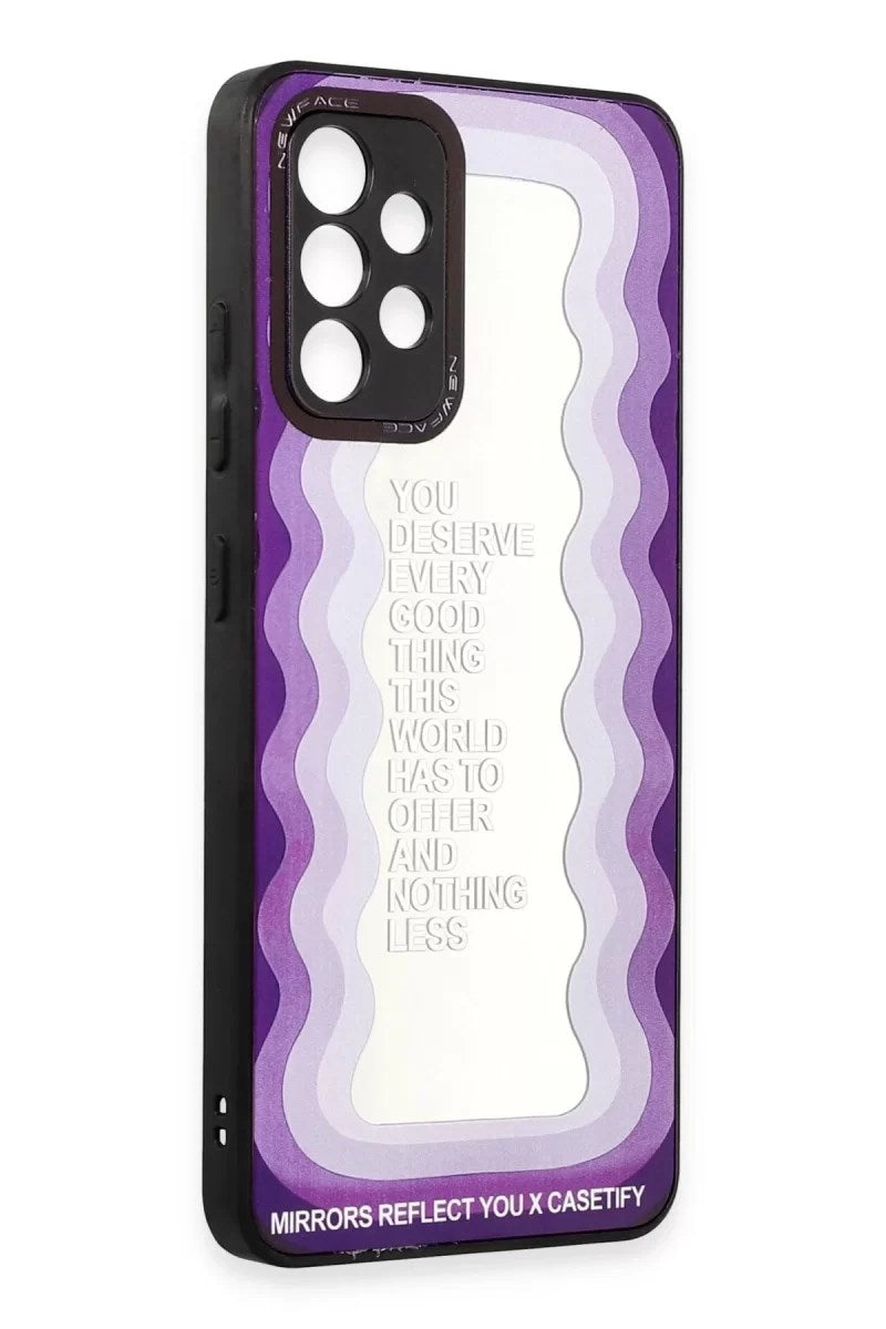 Mey İthalat® Samsung Galaxy A52 Kılıf Mirror Desenli Kapak - Mirror - 5
