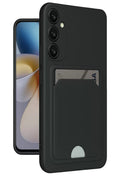 Mey İthalat® Samsung Galaxy S24 Plus Kelvin Kartvizitli Silikon - Siyah