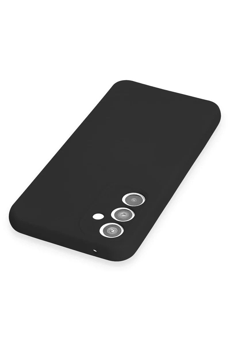Mey İthalat® Samsung Galaxy A34 5G Kılıf Nano içi Kadife Silikon - Siyah