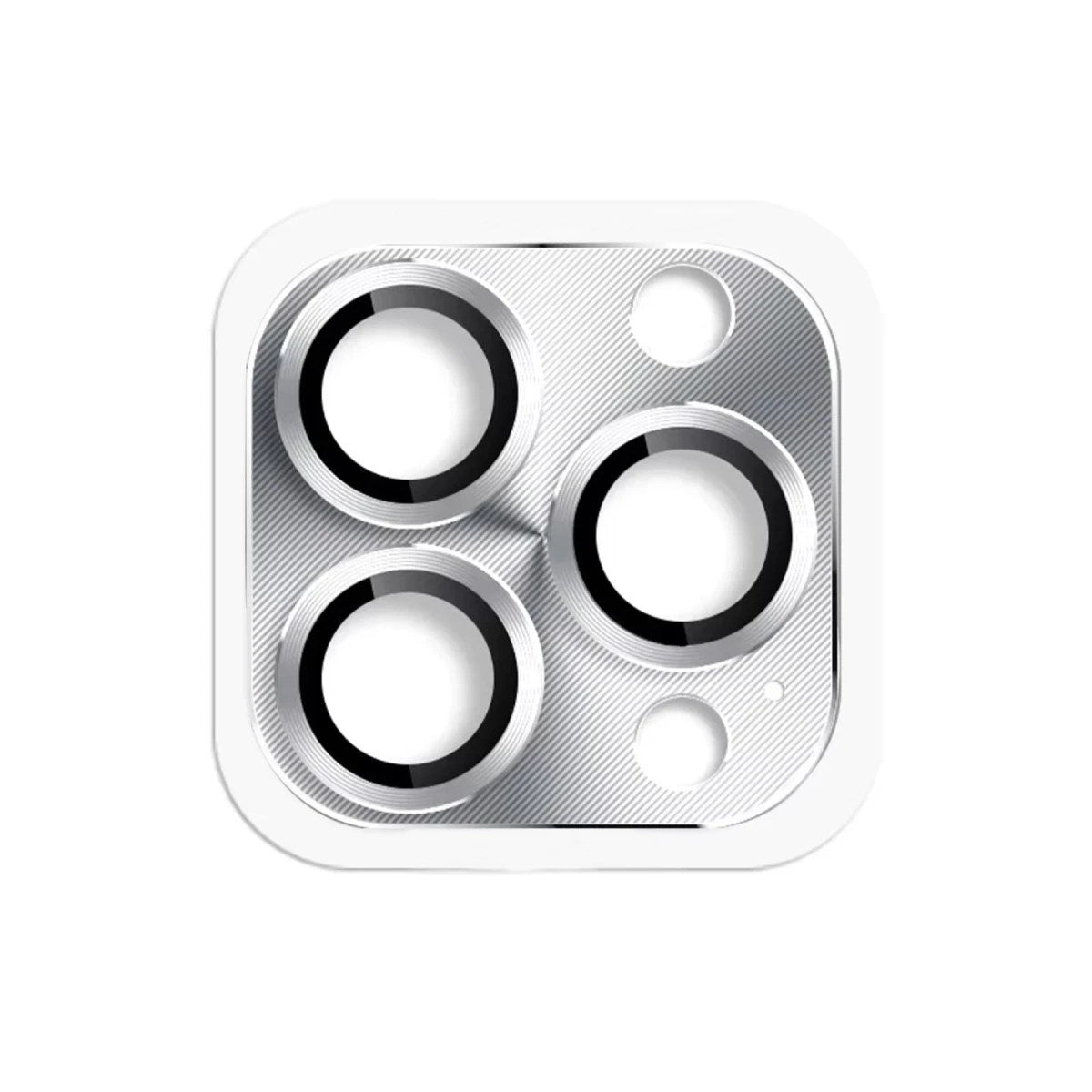 Mey İthalat® iPhone 16 Pro Max Pers Alüminyum Kamera Lens - Gümüş