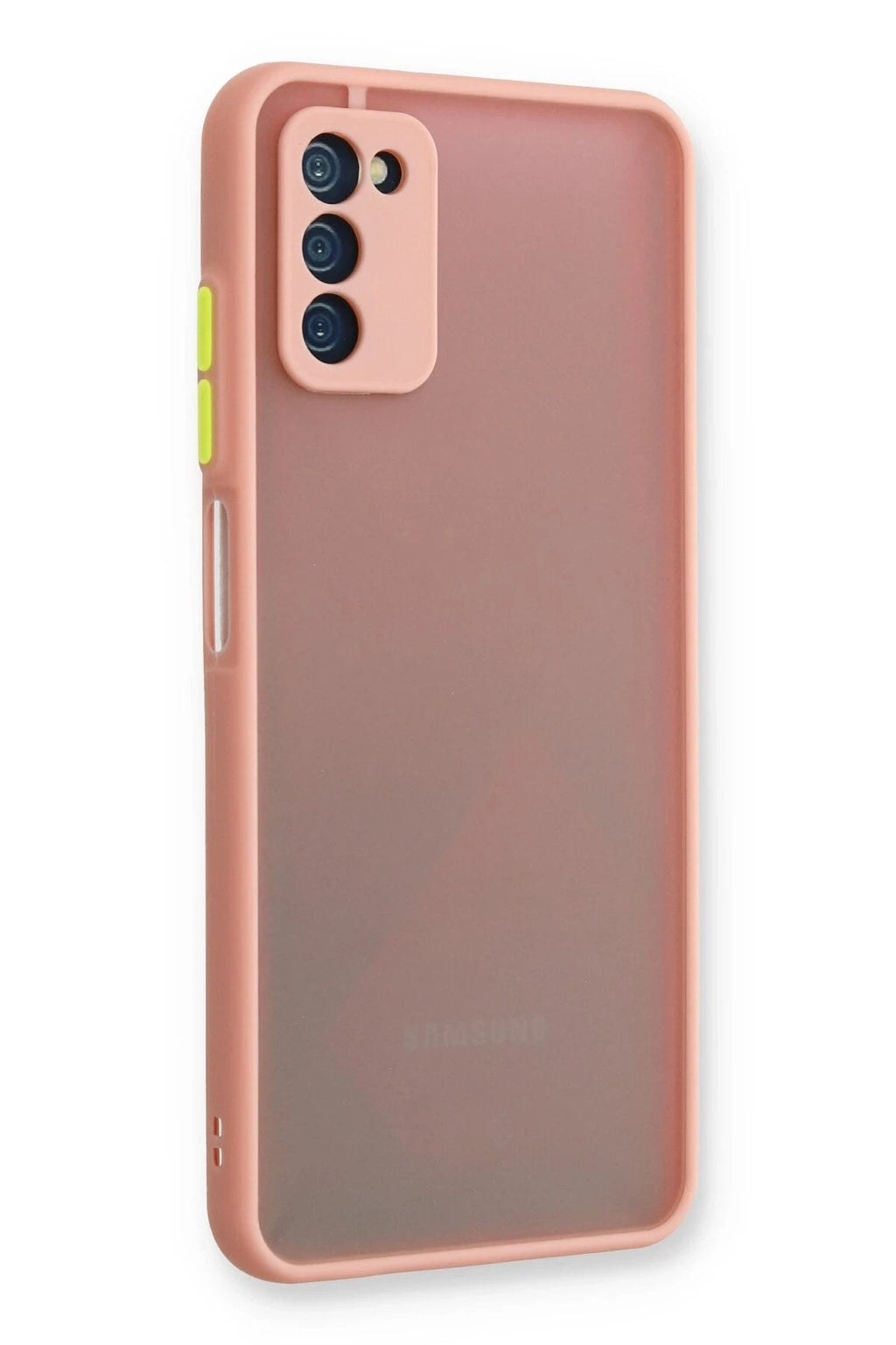 Mey İthalat® Samsung Galaxy A03S Kılıf Montreal Silikon Kapak - Pembe