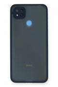 Mey İthalat® Redmi 9C Kılıf Montreal Silikon Kapak - Lacivert