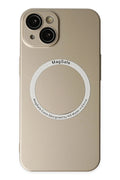 Mey İthalat® iPhone 14 Plus Kılıf Jack Magneticsafe Lens Silikon - Gold