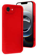 Mey İthalat® iPhone 16E Kılıf Viera Silikon - Kırmızı