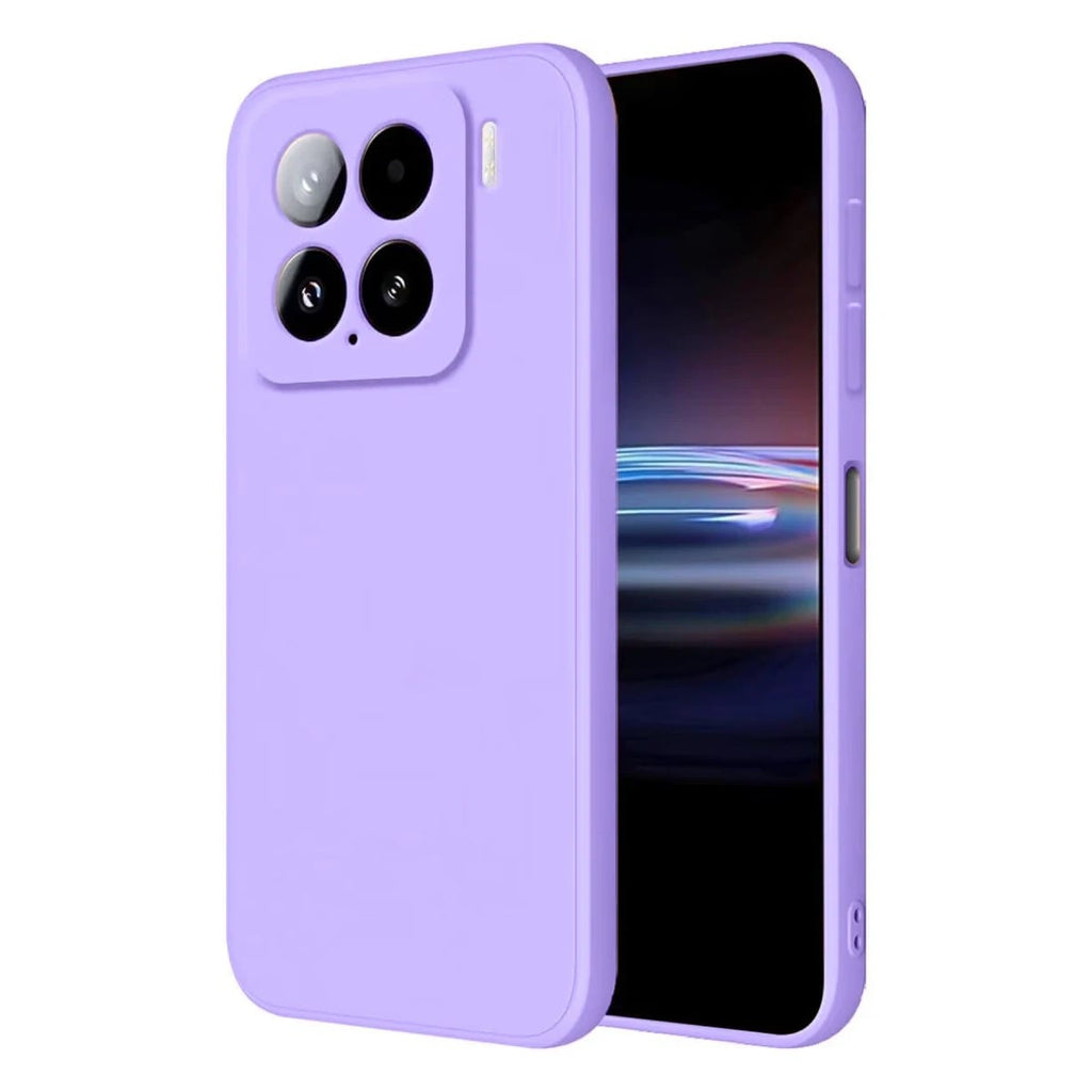 Mey İthalat® Mi 15 Kılıf Nano içi Kadife Silikon - Lila