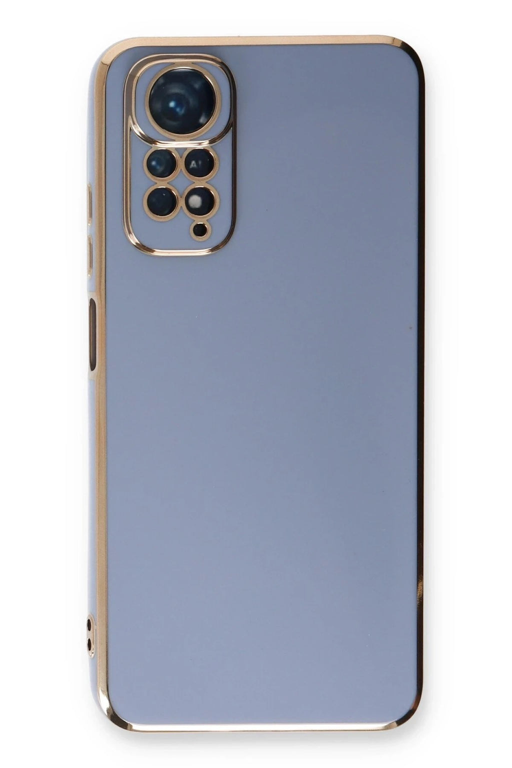 Mey İthalat® Redmi Note 11 Kılıf Volet Silikon - Mavi