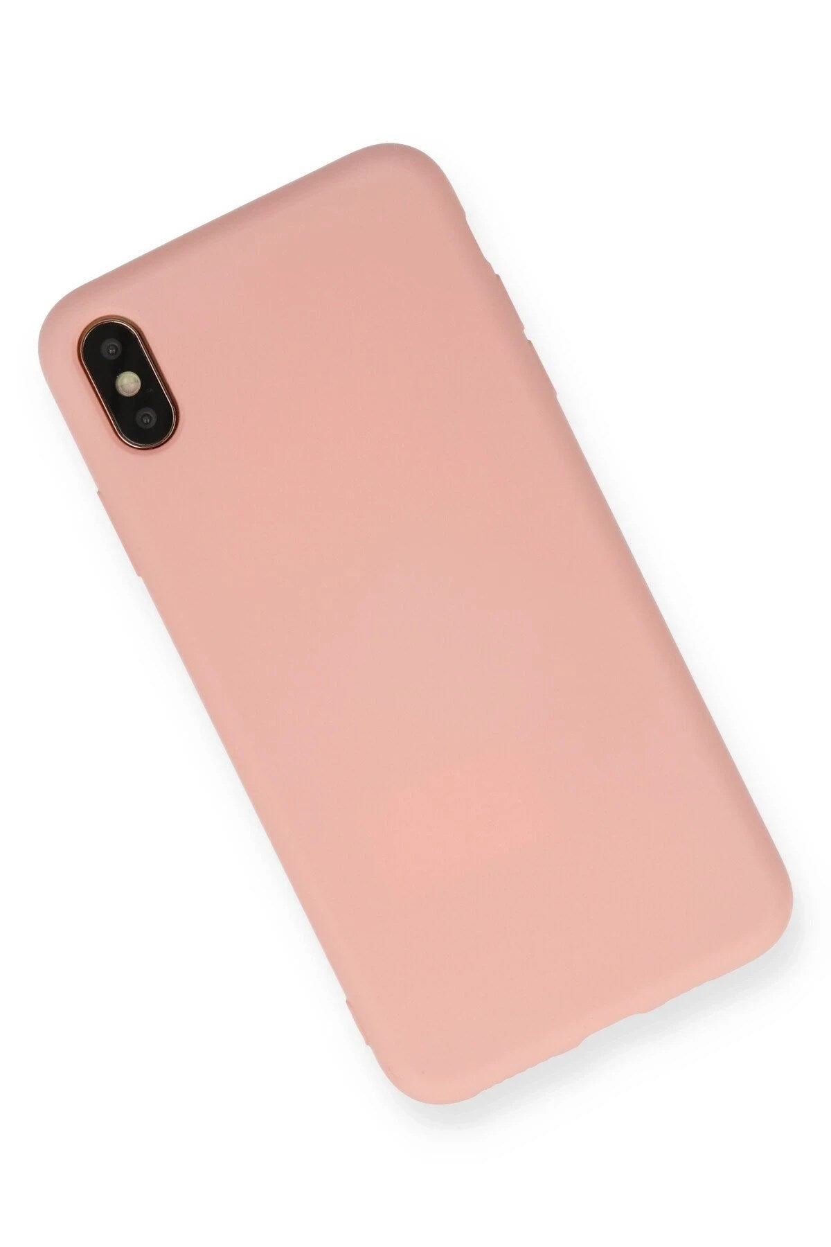 Mey İthalat® iPhone XS Max Kılıf Nano içi Kadife Silikon - Pembe