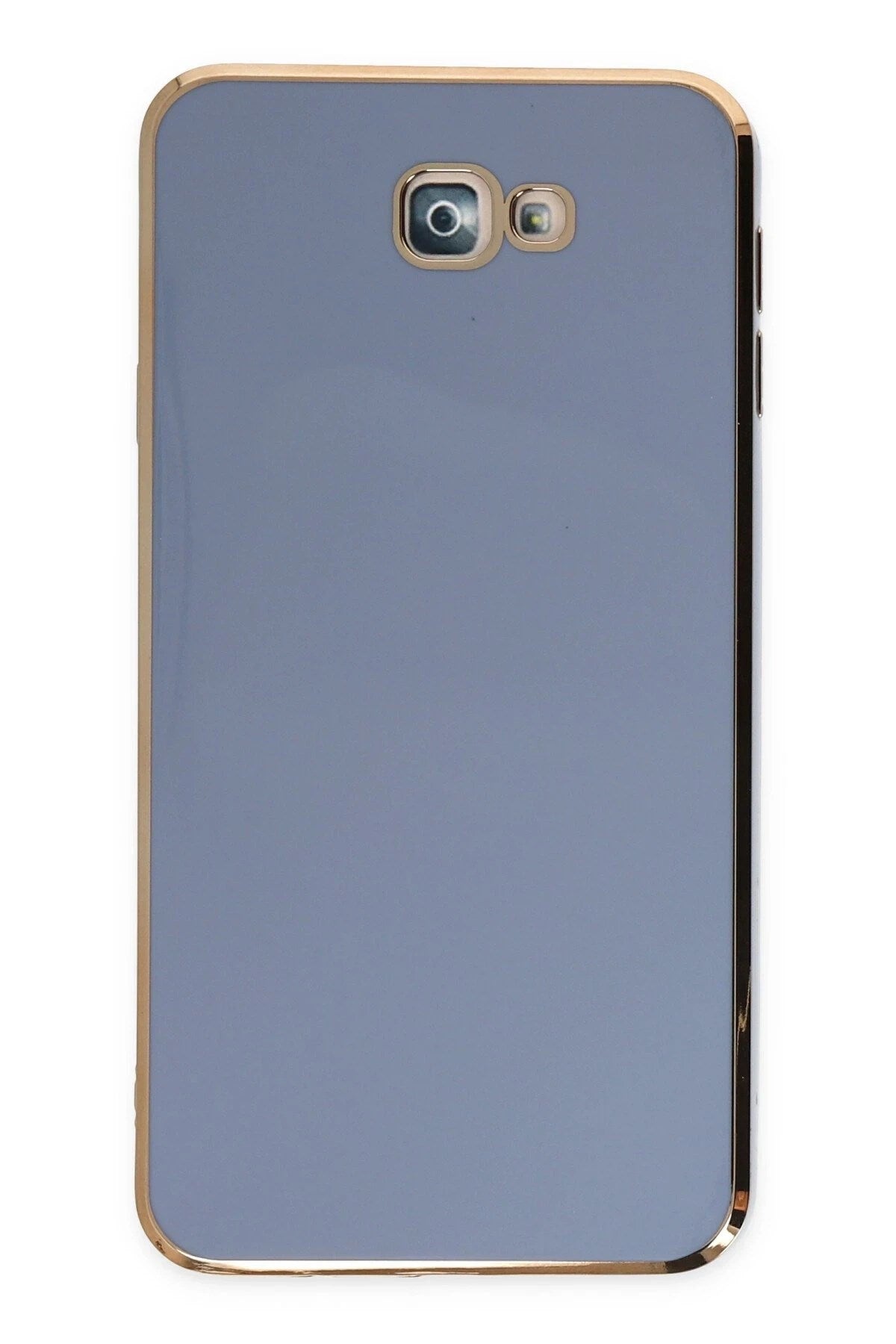 Mey İthalat® Samsung Galaxy J7 Prime Kılıf Volet Silikon - Mavi