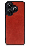 Mey İthalat® Redmi 13 4G Kılıf Aras Deri Kapak - Kırmızı