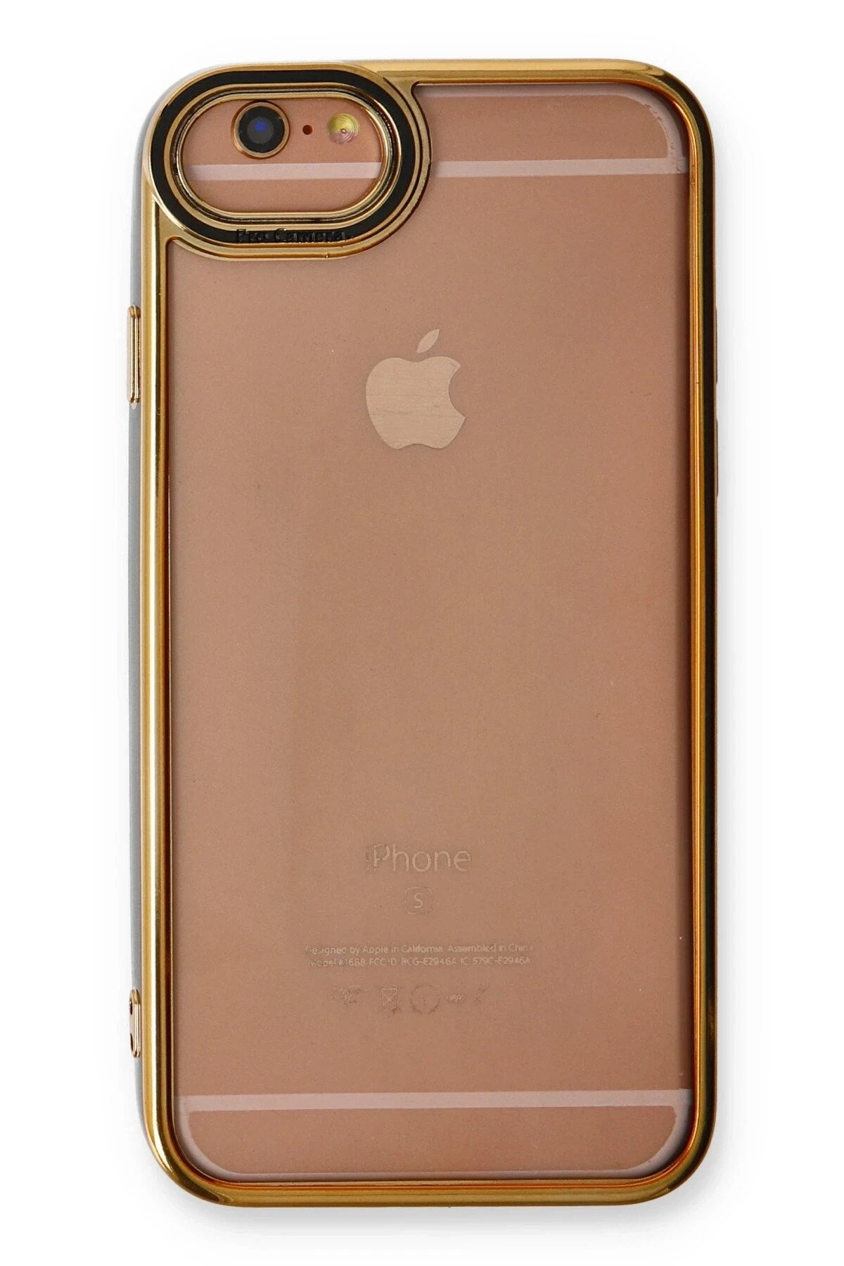 Mey İthalat® iPhone 6 Kılıf Liva Lens Silikon - Siyah