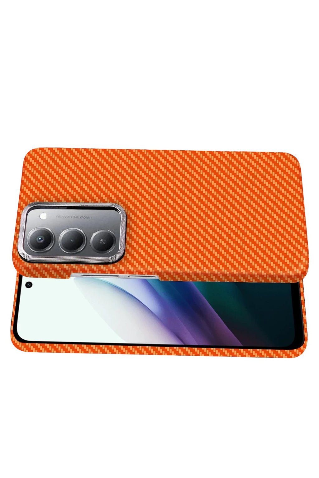 Mey İthalat® Redmi 15 4G Vega Magsafe Kapak - Turuncu