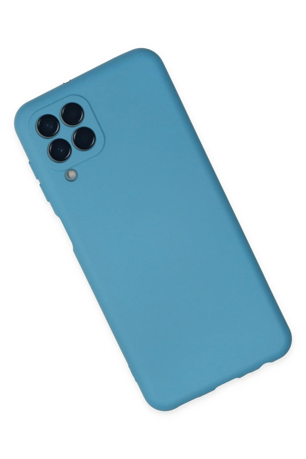 Mey İthalat® Samsung Galaxy M33 Kılıf Nano içi Kadife Silikon - Mavi