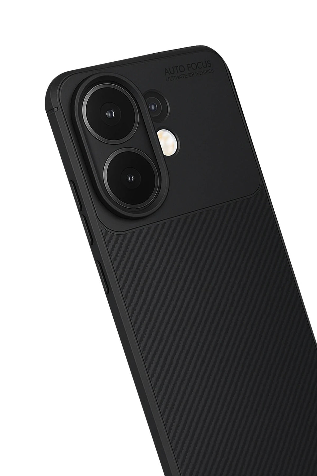 Mey İthalat® Vivo V60 5G Auto Focus Karbon Kapak - Siyah