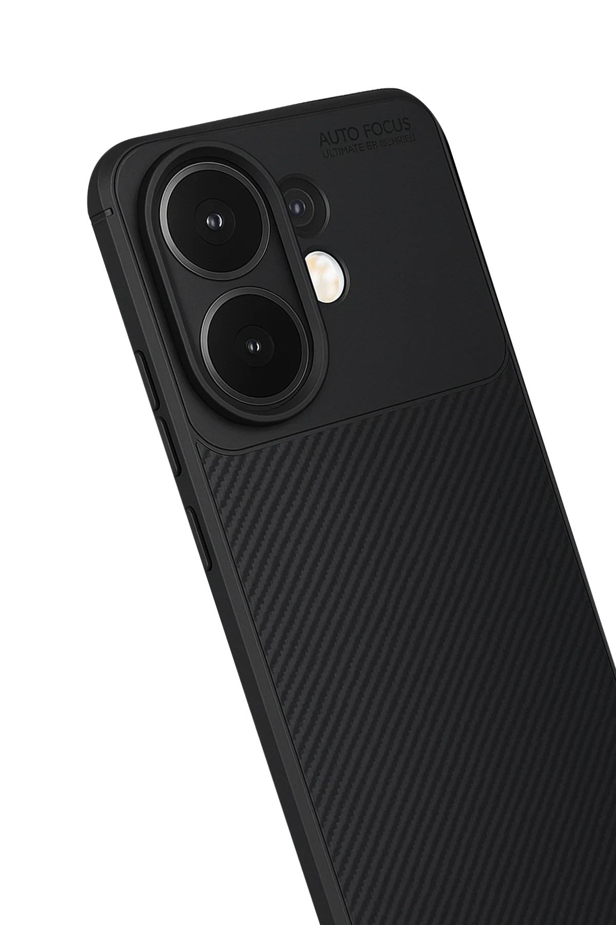 Mey İthalat® Vivo V60 5G Auto Focus Karbon Kapak - Siyah