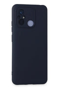 Mey İthalat® Redmi 12C Kılıf Nano içi Kadife Silikon - Lacivert