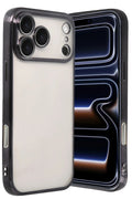 Mey İthalat® iPhone 17 Pro Max Lensli Silikon - Siyah