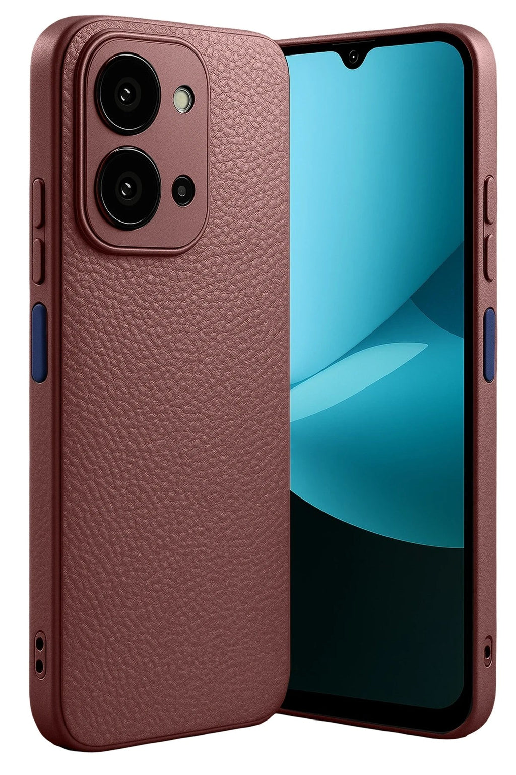 Mey İthalat® Redmi 15C 4G Thermax Silikon Kılıf - Bordo