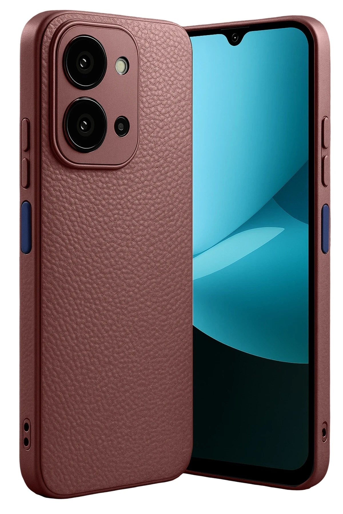 Mey İthalat® Redmi 15C 4G Thermax Silikon Kılıf - Bordo