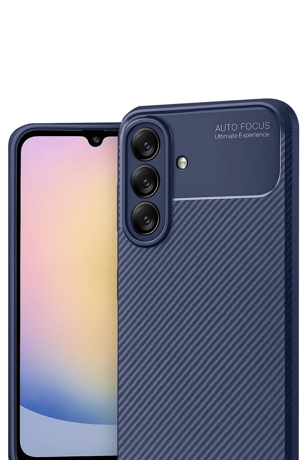 Mey İthalat® Samsung Galaxy A17 5G Auto Focus Karbon Kapak - Lacivert