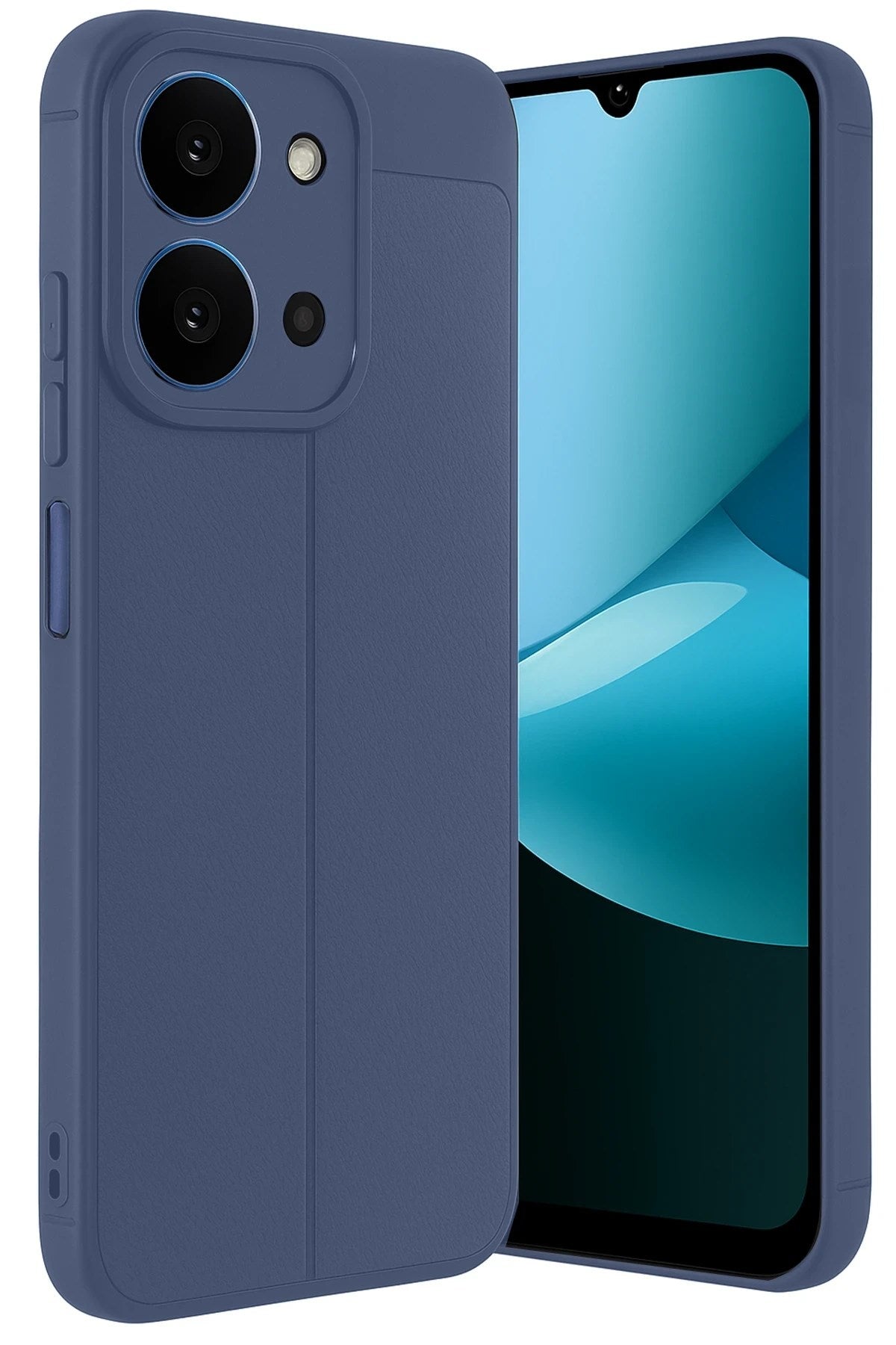 Mey İthalat® Redmi 15C 4G Auto Focus Kapak - Lacivert