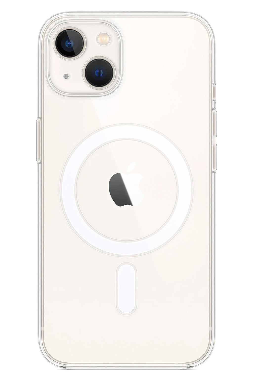 Mey İthalat® iPhone 14 Kılıf Magneticsafe Şeffaf Silikon - Şeffaf