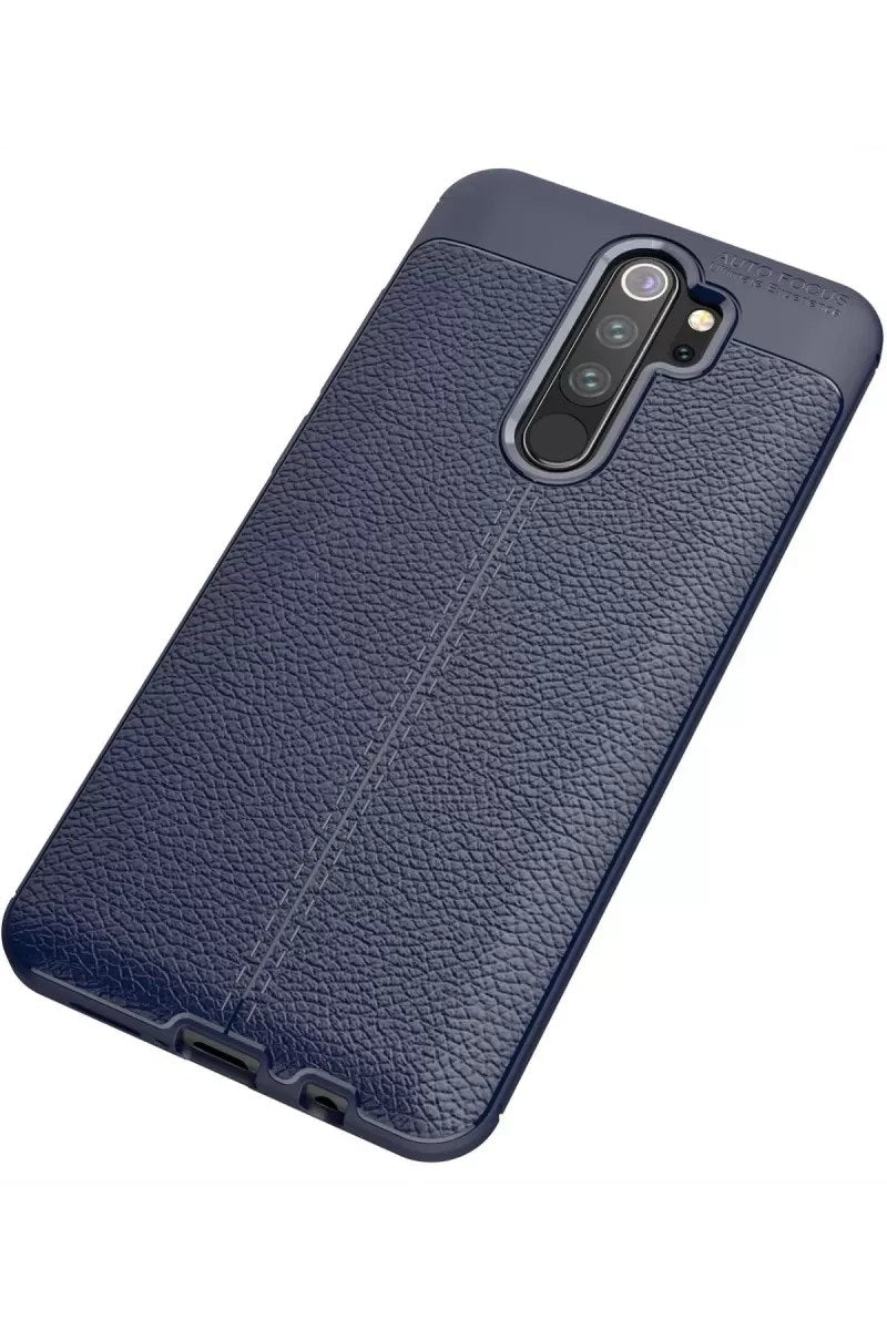 Mey İthalat® Redmi Note 8 Pro Kılıf Auto Focus Kapak - Lacivert