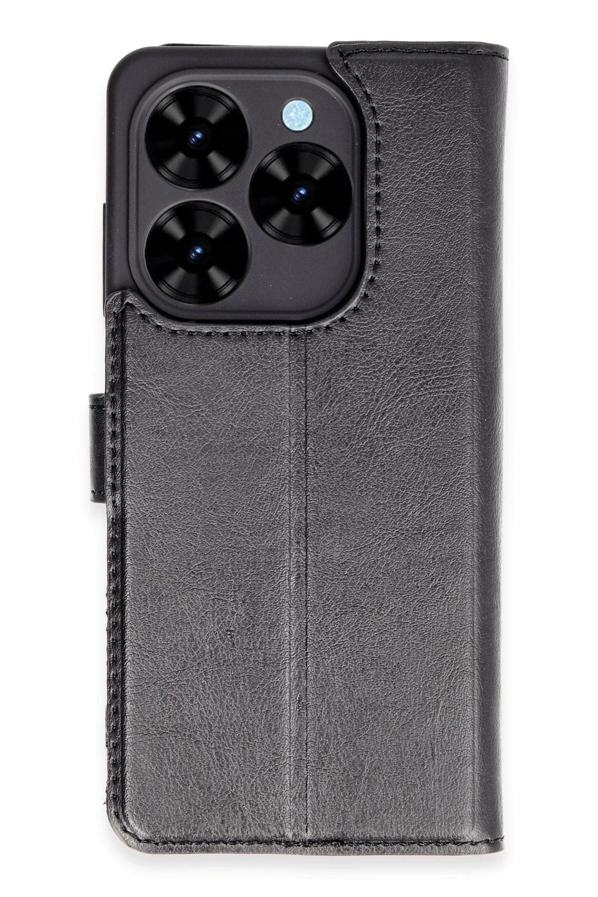 Mey İthalat® Tecno Spark Go 2024 Kılıf Trend S Plus Kapaklı Kılıf - Siyah
