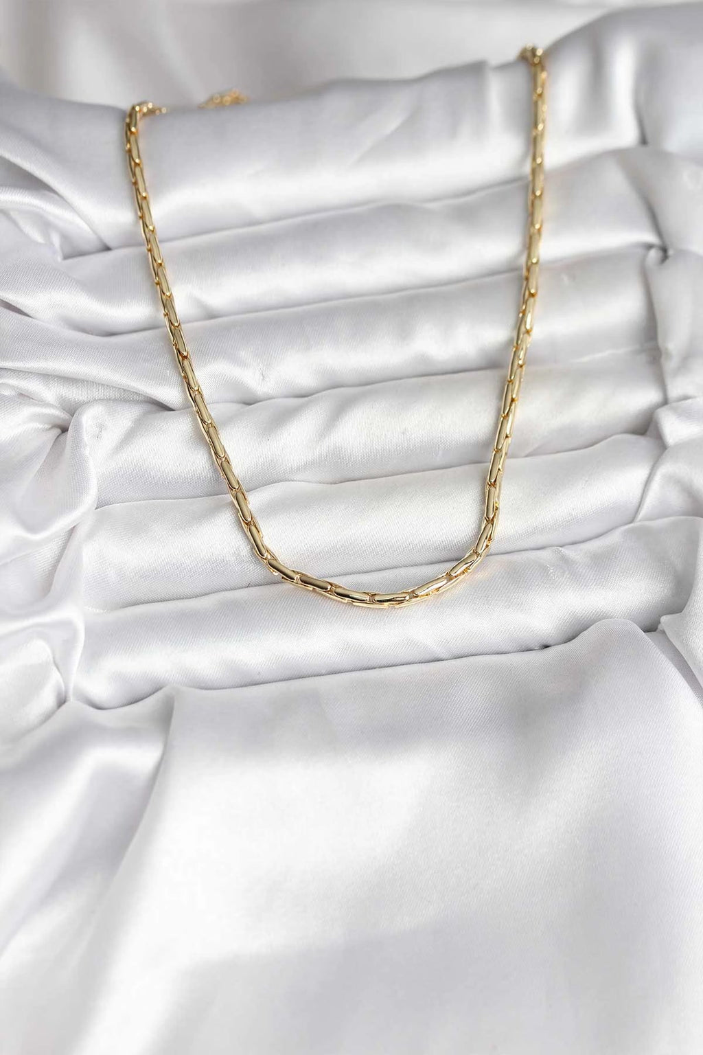 Mey İthalat® 14K Gold Renk Kaplama Model CM Kadın Kolye
