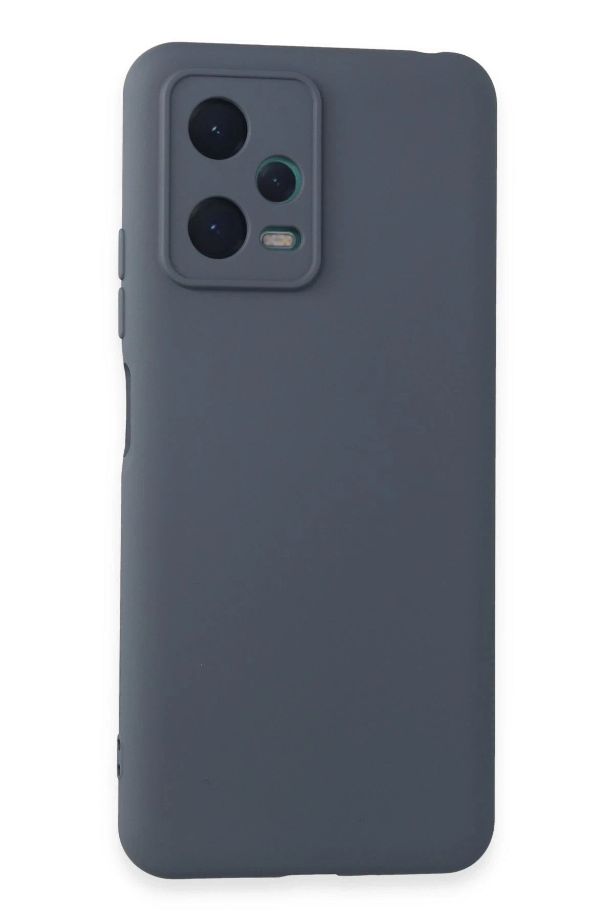 Mey İthalat® Redmi Note 12 5G Kılıf Nano içi Kadife Silikon - Gri