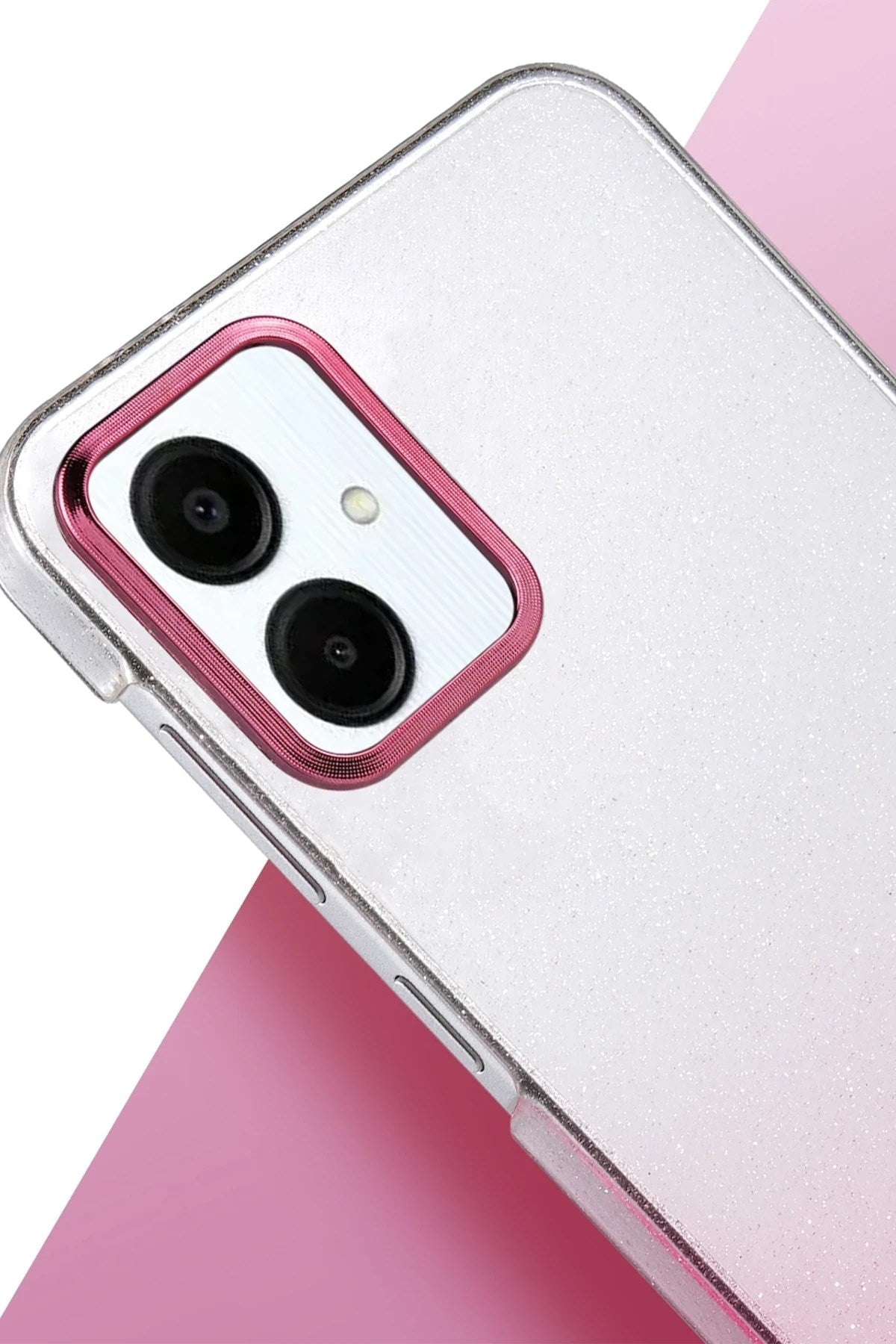 Mey İthalat® Samsung Galaxy A06 Glossy Kapak - Pembe