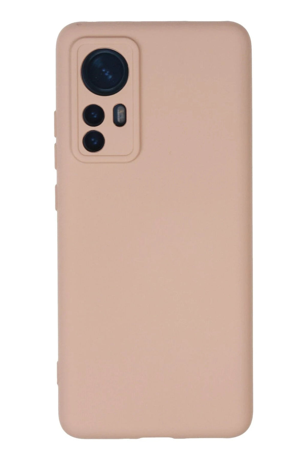 Mey İthalat® Mi 12 Kılıf Nano içi Kadife Silikon - Pudra