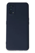 Mey İthalat® Realme 7 Pro Kılıf Nano içi Kadife Silikon - Lacivert
