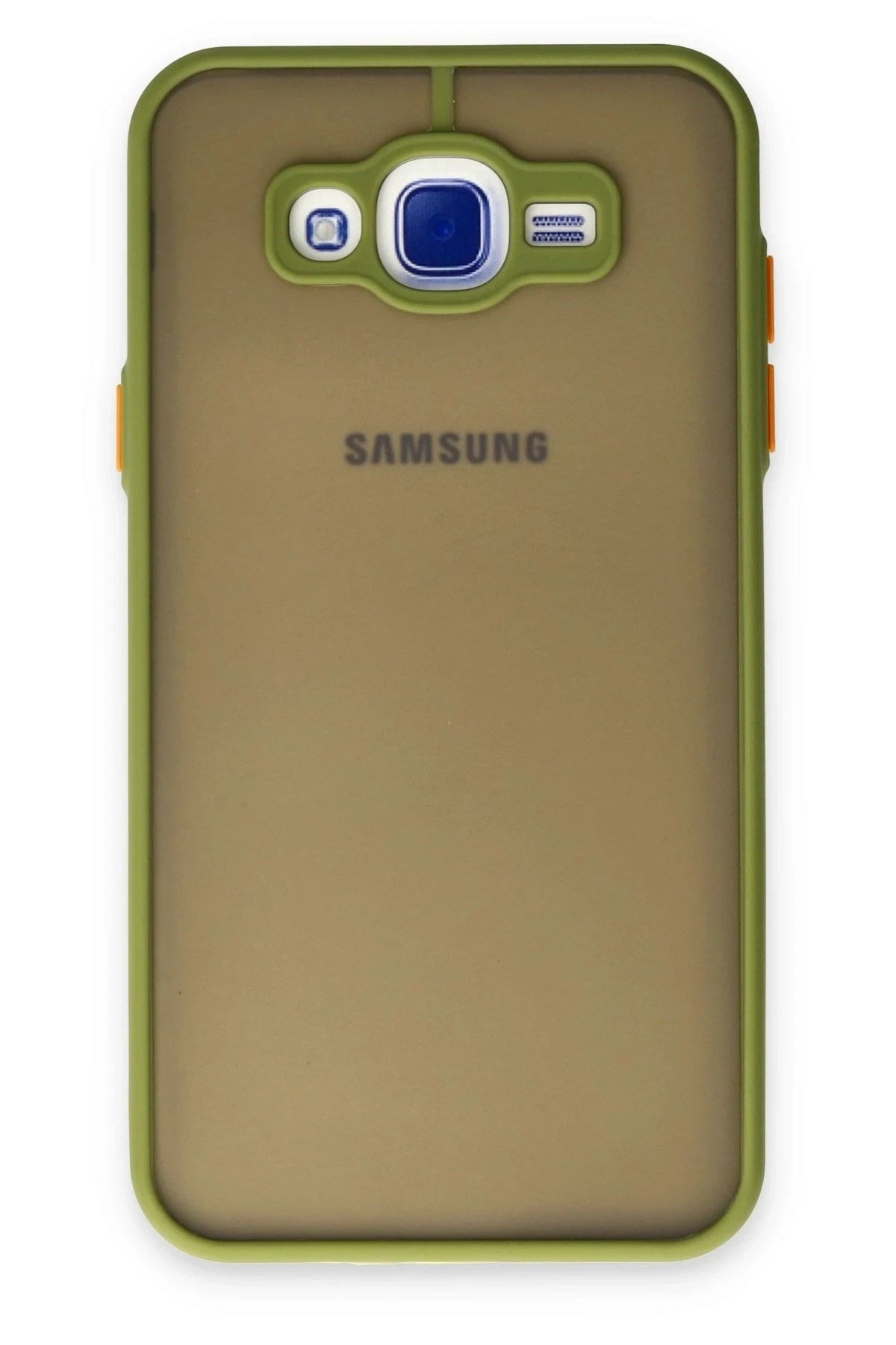 Mey İthalat® Samsung Galaxy J7 Kılıf Montreal Silikon Kapak - Açık Yeşil
