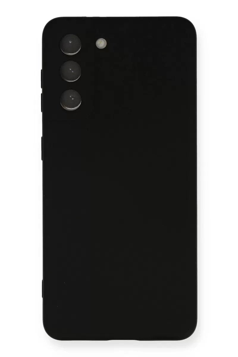 Mey İthalat® Samsung Galaxy S21 Kılıf Nano içi Kadife Silikon - Siyah