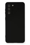 Mey İthalat® Samsung Galaxy S21 Kılıf Nano içi Kadife Silikon - Siyah