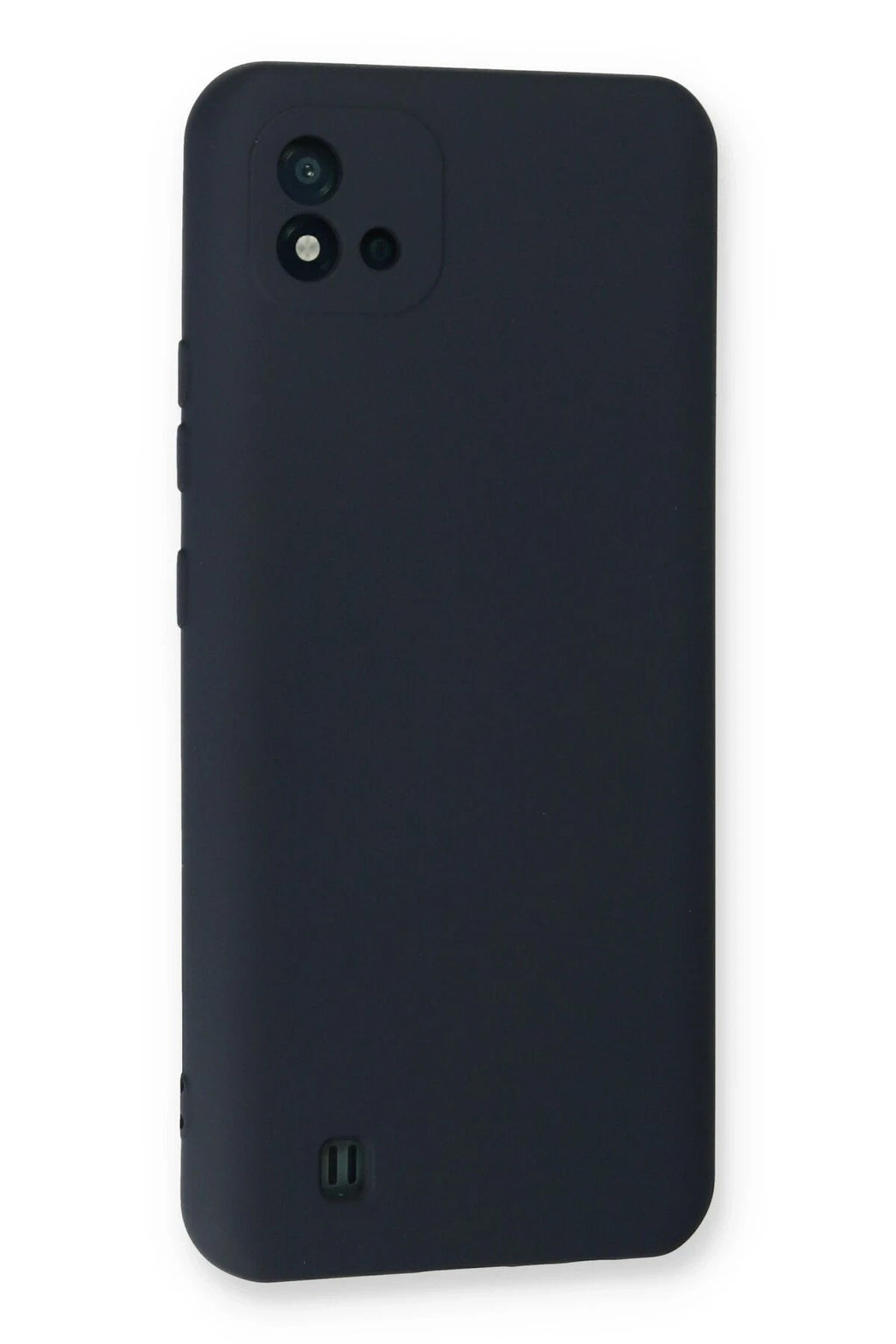 Mey İthalat® Realme C11 2021 Kılıf Nano içi Kadife Silikon - Lacivert