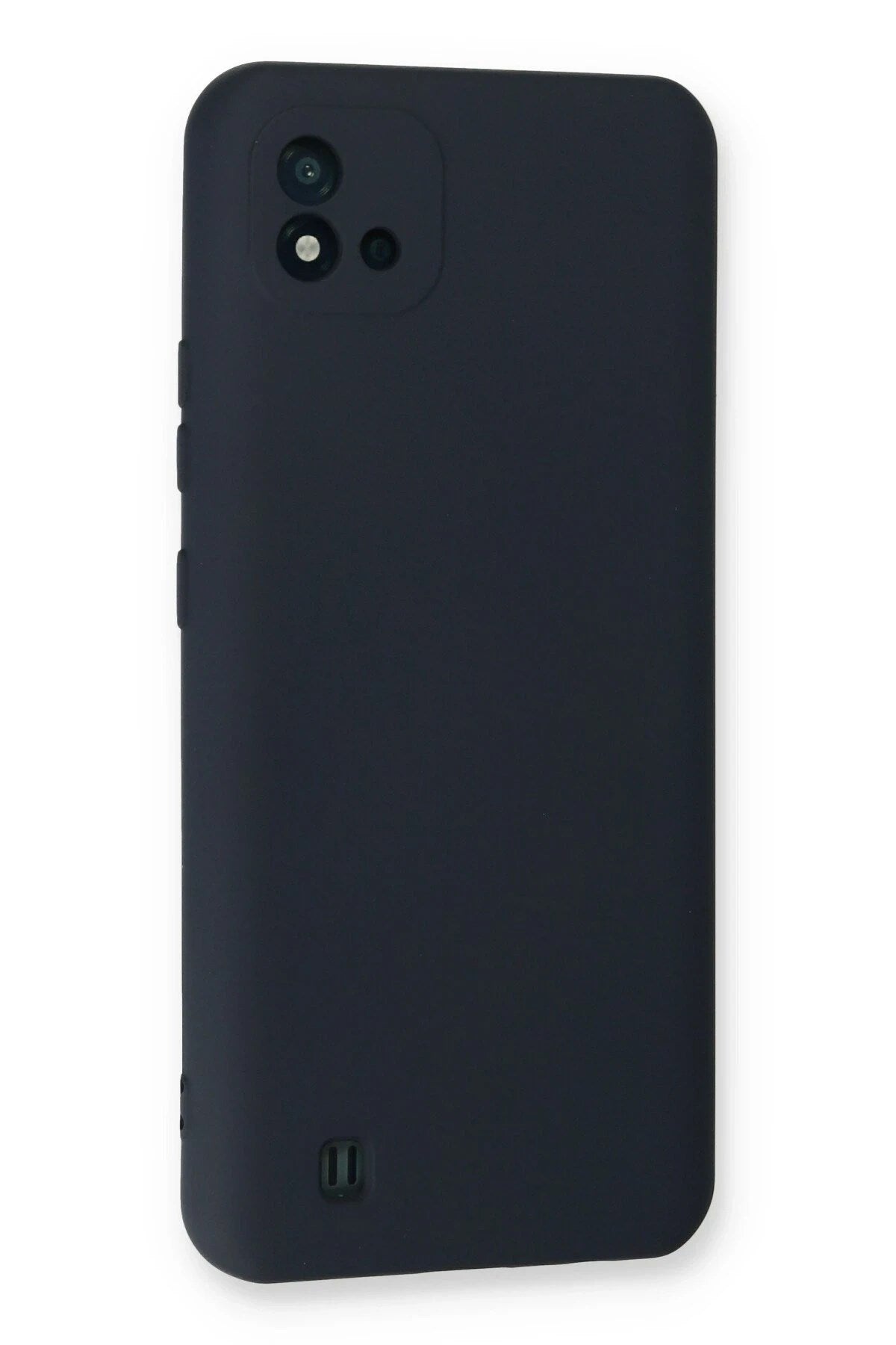 Mey İthalat® Realme C11 2021 Kılıf Nano içi Kadife Silikon - Lacivert