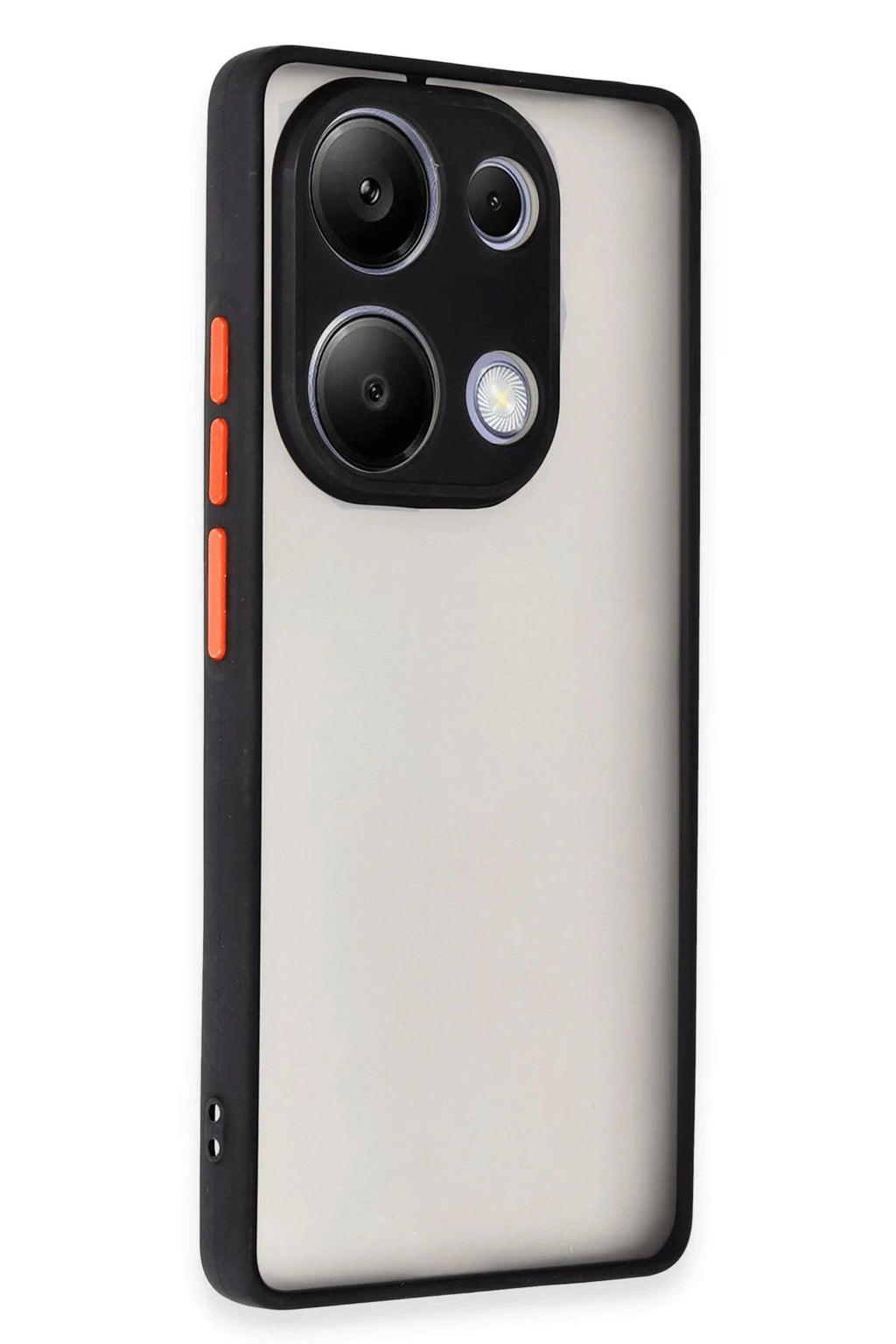 Mey İthalat® Redmi Note 13 Pro 4G Kılıf Montreal Silikon Kapak - Siyah